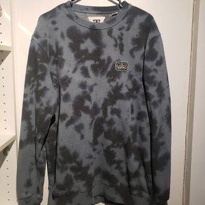 Vissla Eco Crewneck Navy Tie Dye